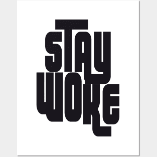 stay woke Posters and Art